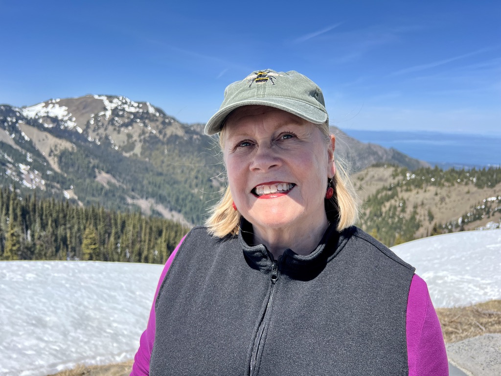 Sandy White on Hurricane Ridge, Olympic National Park